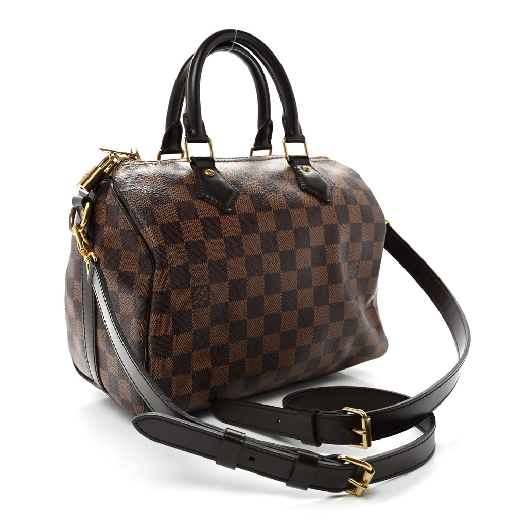 Damier Ebene Speedy Bandouliere 25