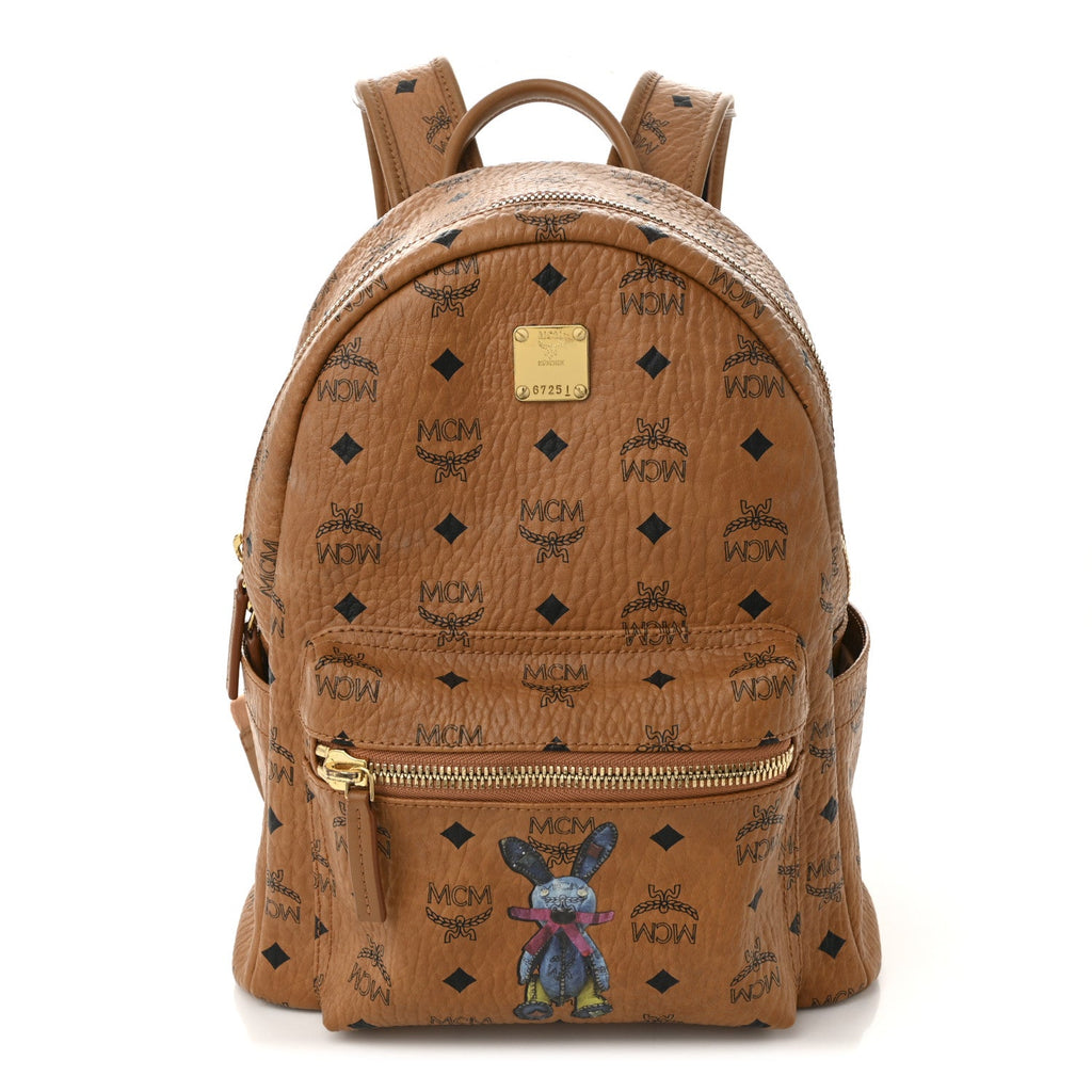 Visetos Small Stark Rabbit Backpack Cognac