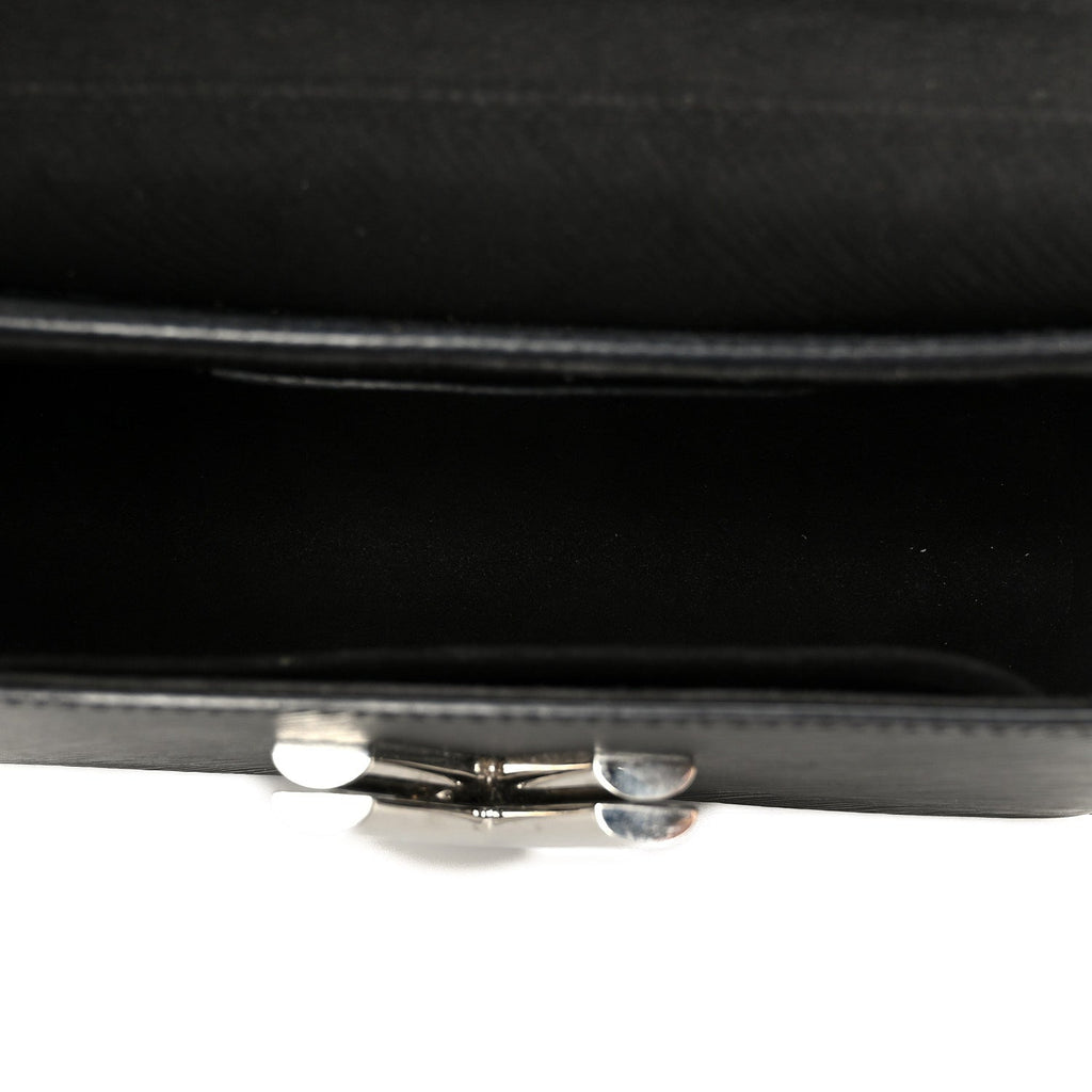 Epi Twist Shoulder Bag MM Black
