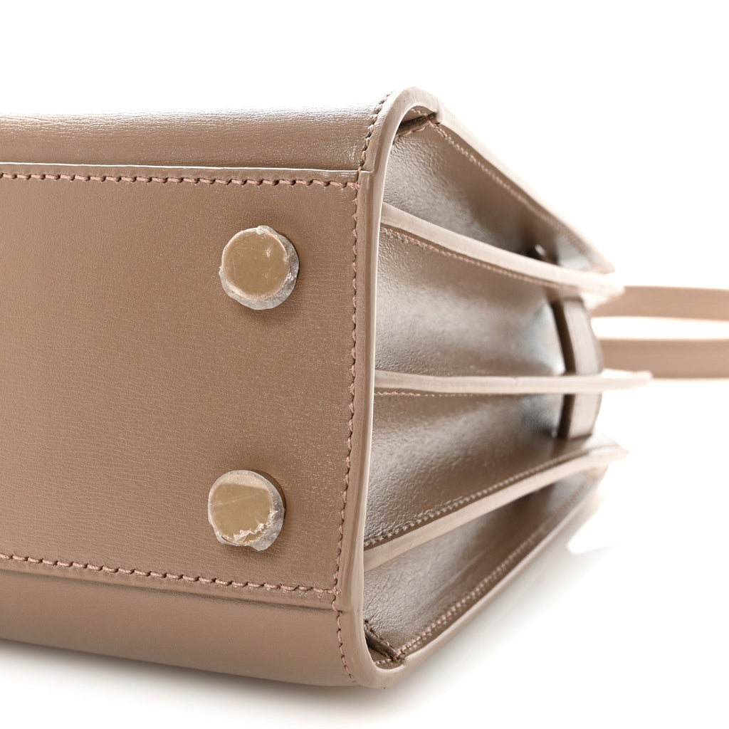 Calfskin Nano Sac De Jour Dark Beige