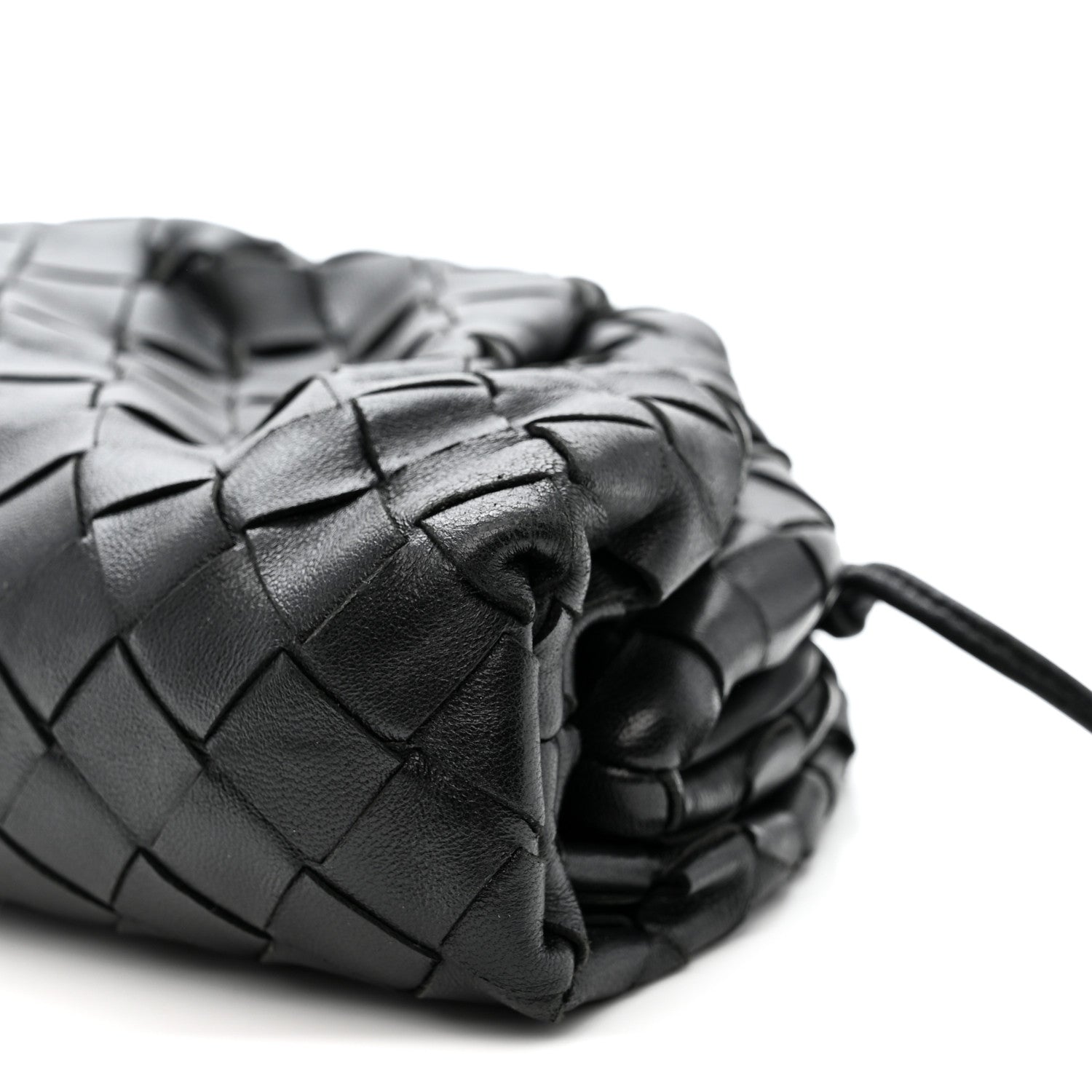 Nappa Intrecciato The Mini Pouch Black
