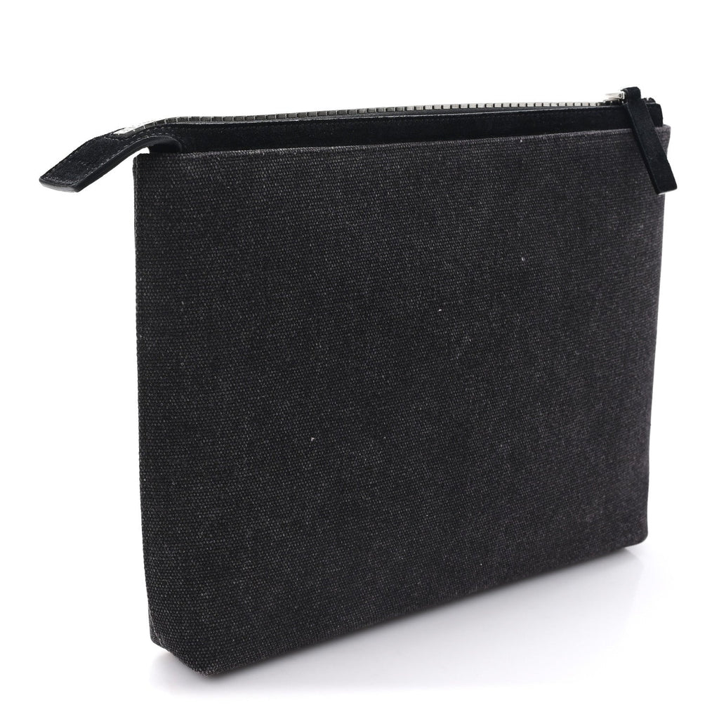 Canvas Travel Pouch Black