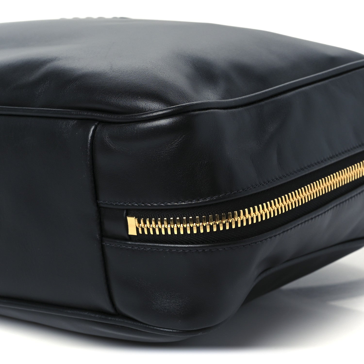 Soft Calf Softy Large Beau Top Handle Bag Black