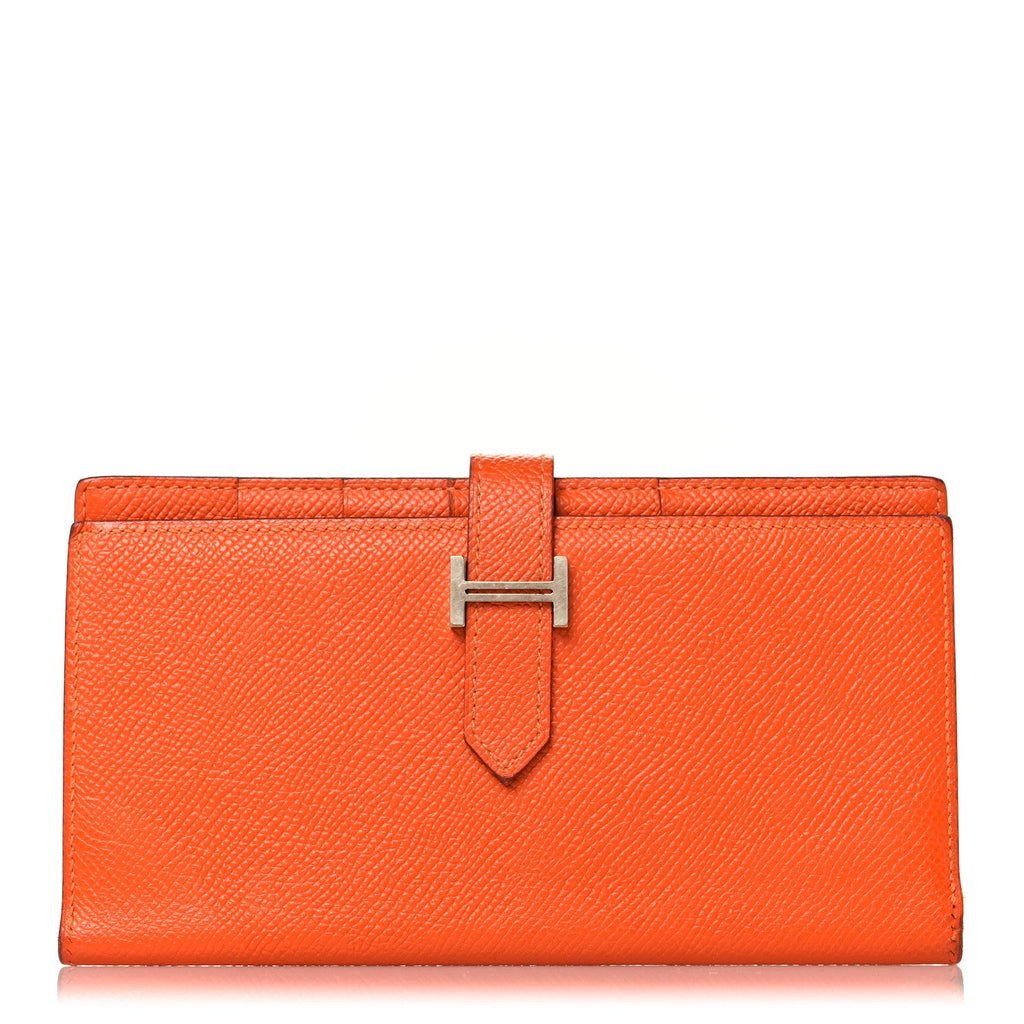 Epsom Bearn Gusset Wallet Orange