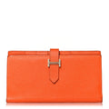 Epsom Bearn Gusset Wallet Orange