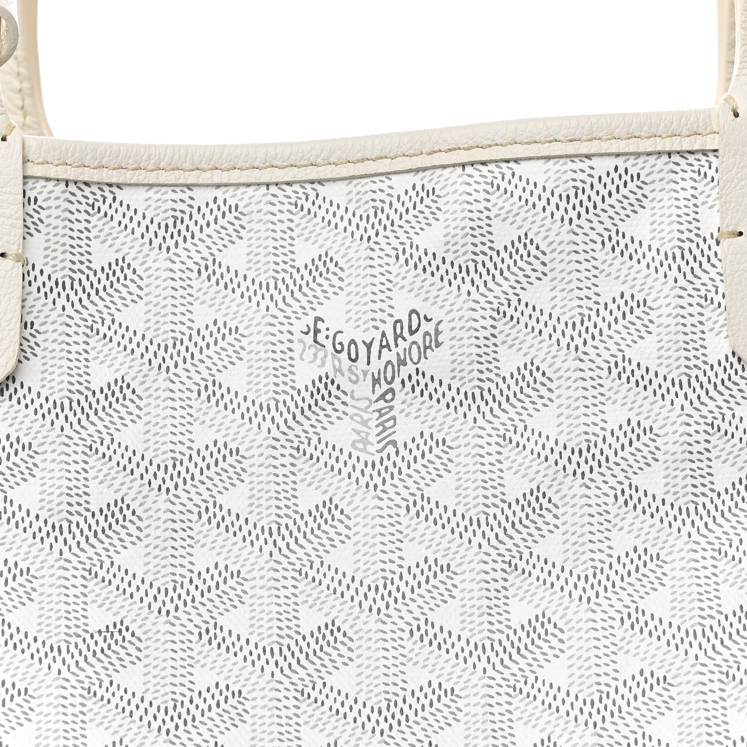 Goyardine Saint Louis PM White