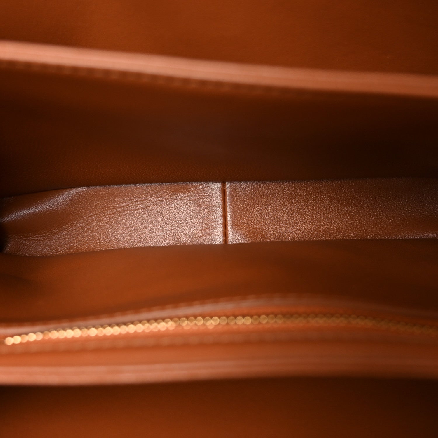 Natural Calfskin Medium Triomphe Tan
