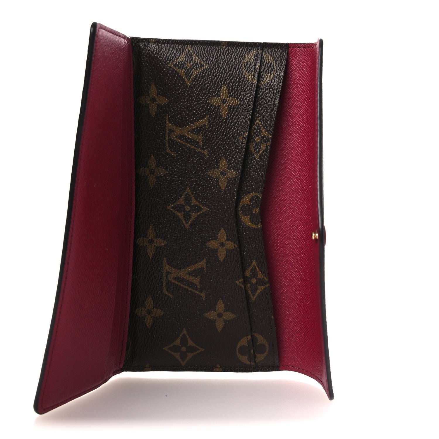 Monogram Josephine Wallet Fuchsia