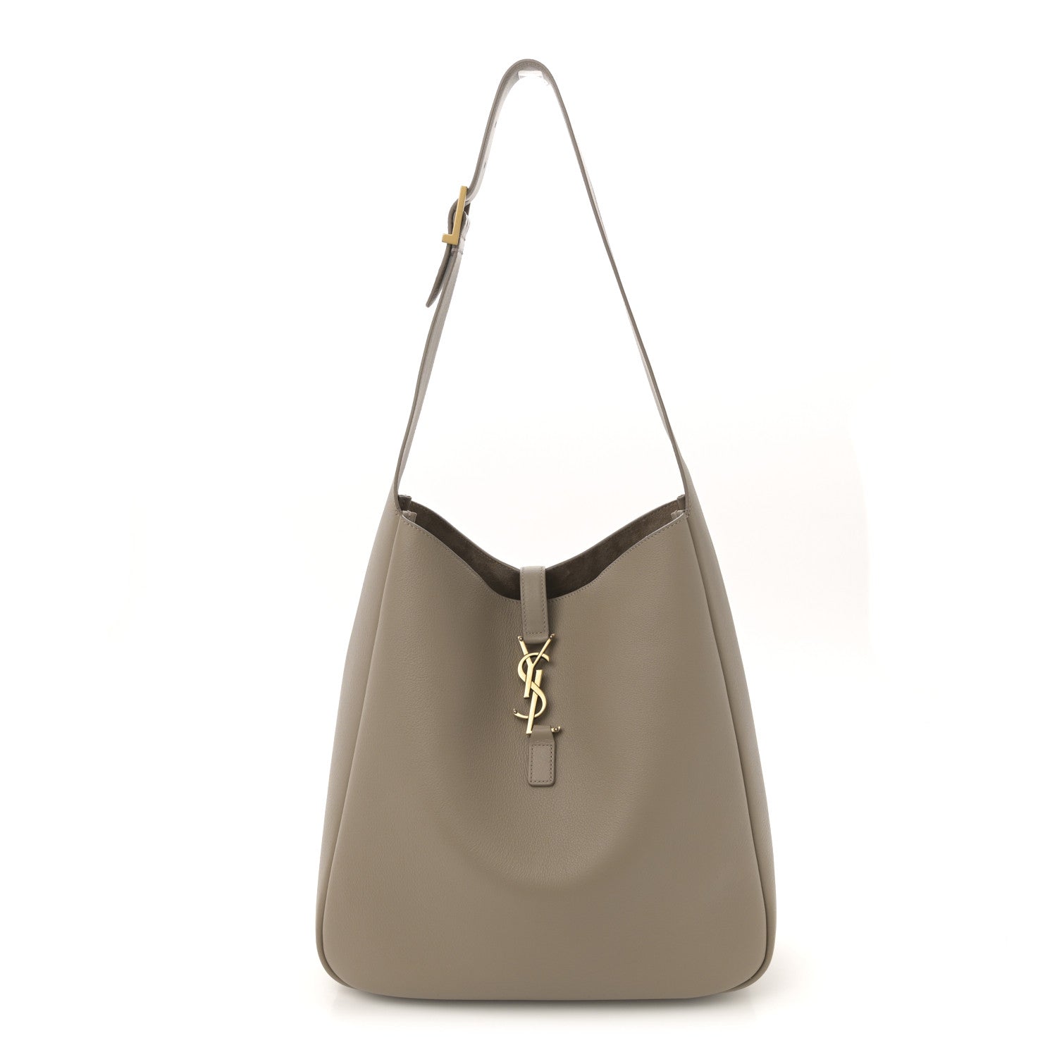 Supple Calfskin Large Le 5 A 7 Soft Hobo Dusty Grey