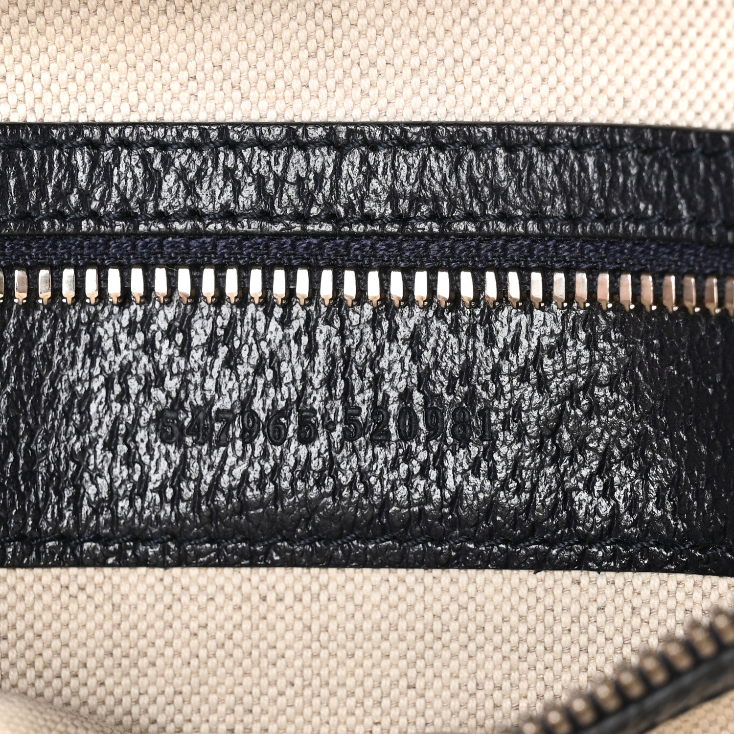GG Supreme Monogram Textured Dollar Calfskin Web Small Ophidia Day Backpack Beige Blue Black