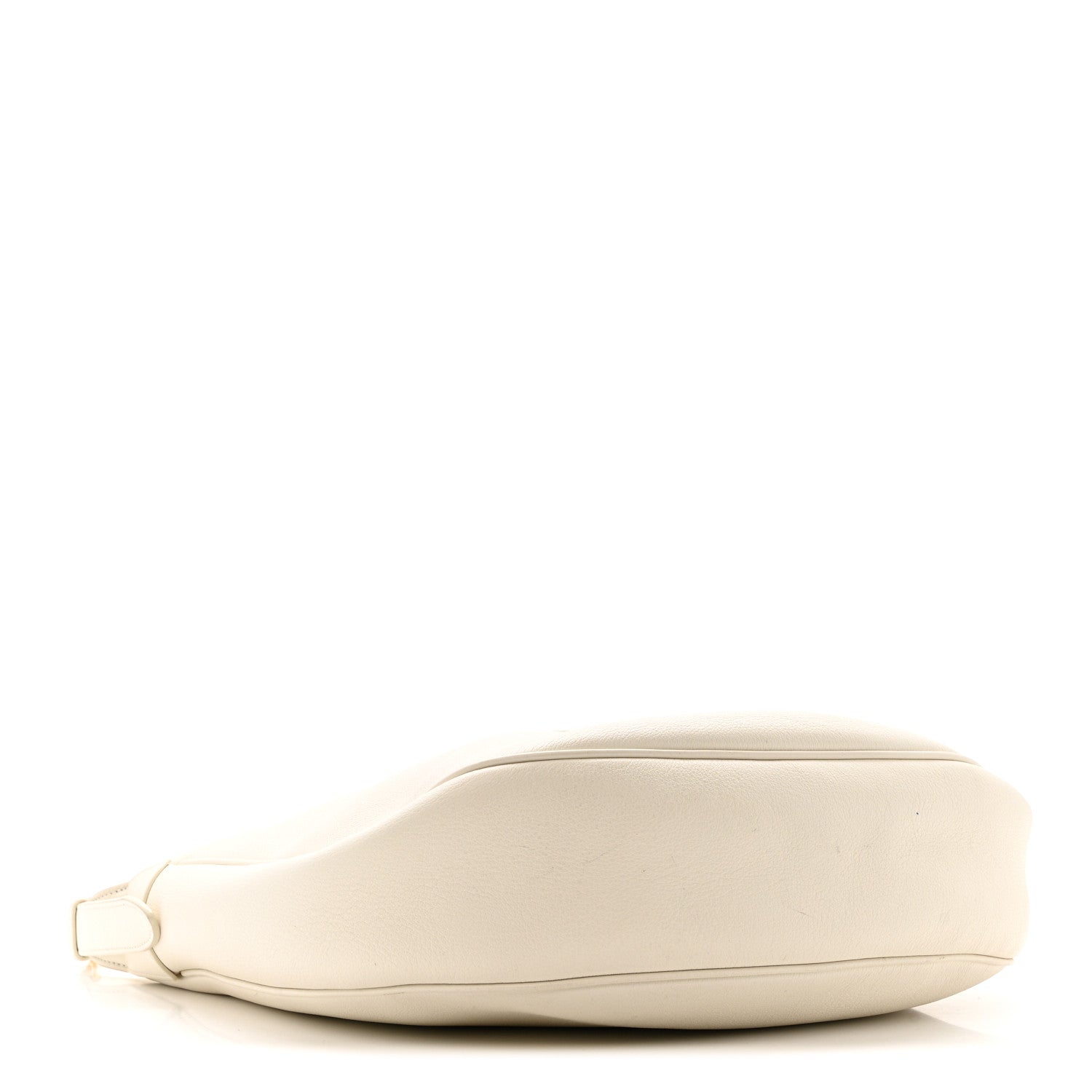 Supple Calfskin Cuir Triomphe Heloise Shoulder Bag White