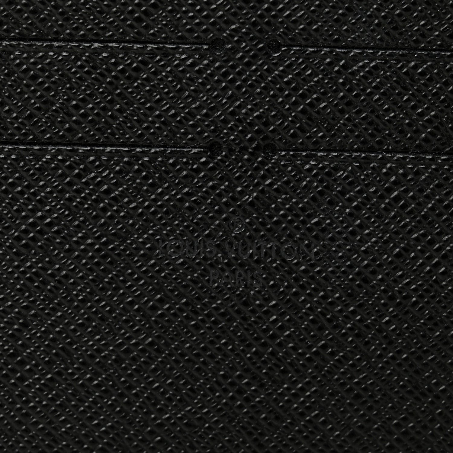 Calfskin Felicie Chain Wallet  Holder Insert Black