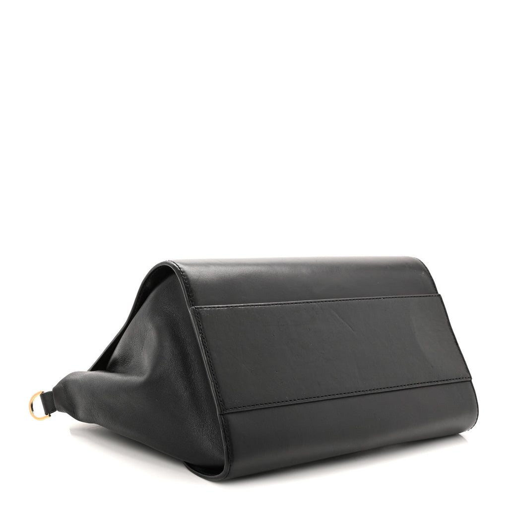 Calfskin Pelican Satchel Black