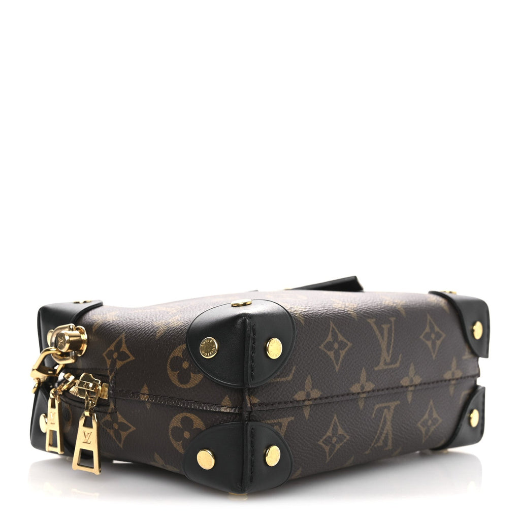 Monogram Petite Malle Souple Black