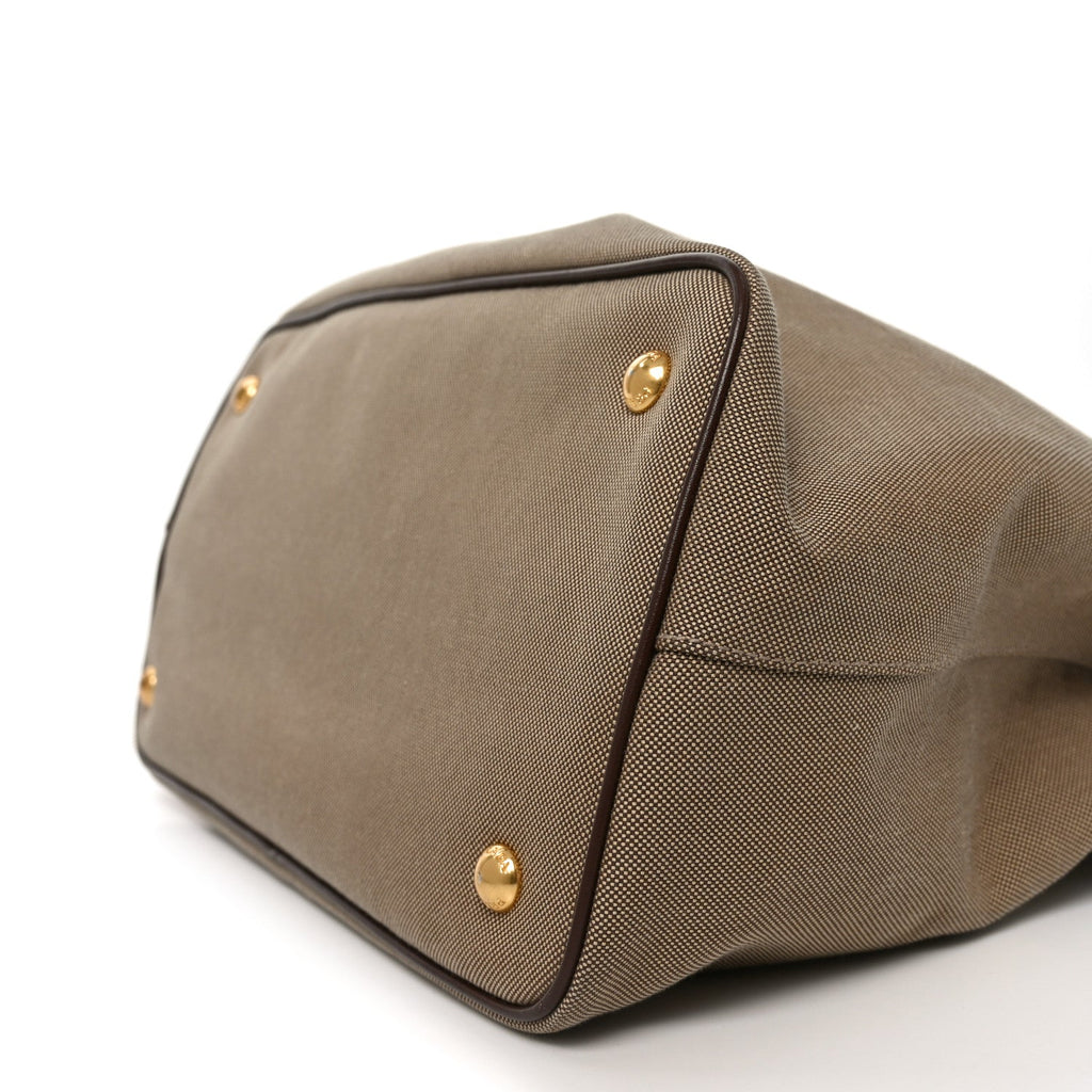 Jacquard Logo Tote Corda Bruciato