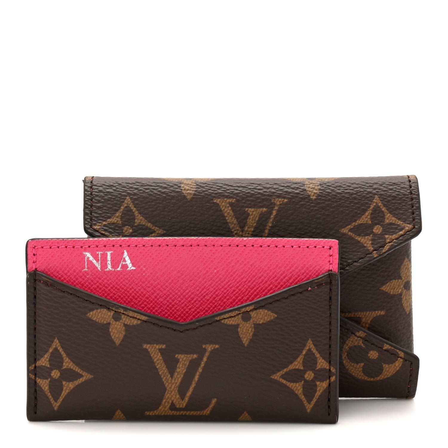 Monogram LV Colormania Kirigami  Holder Pondichery Pink