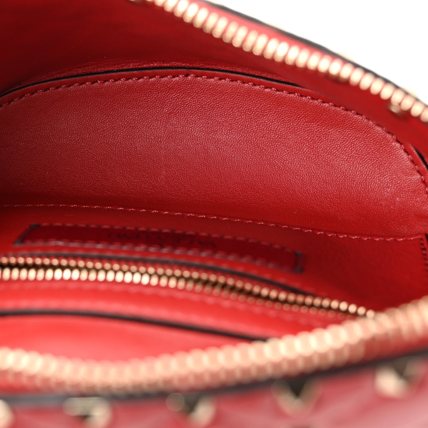 Lambskin Free Rockstud Spike Belt Bag 85 Rosso Valentino
