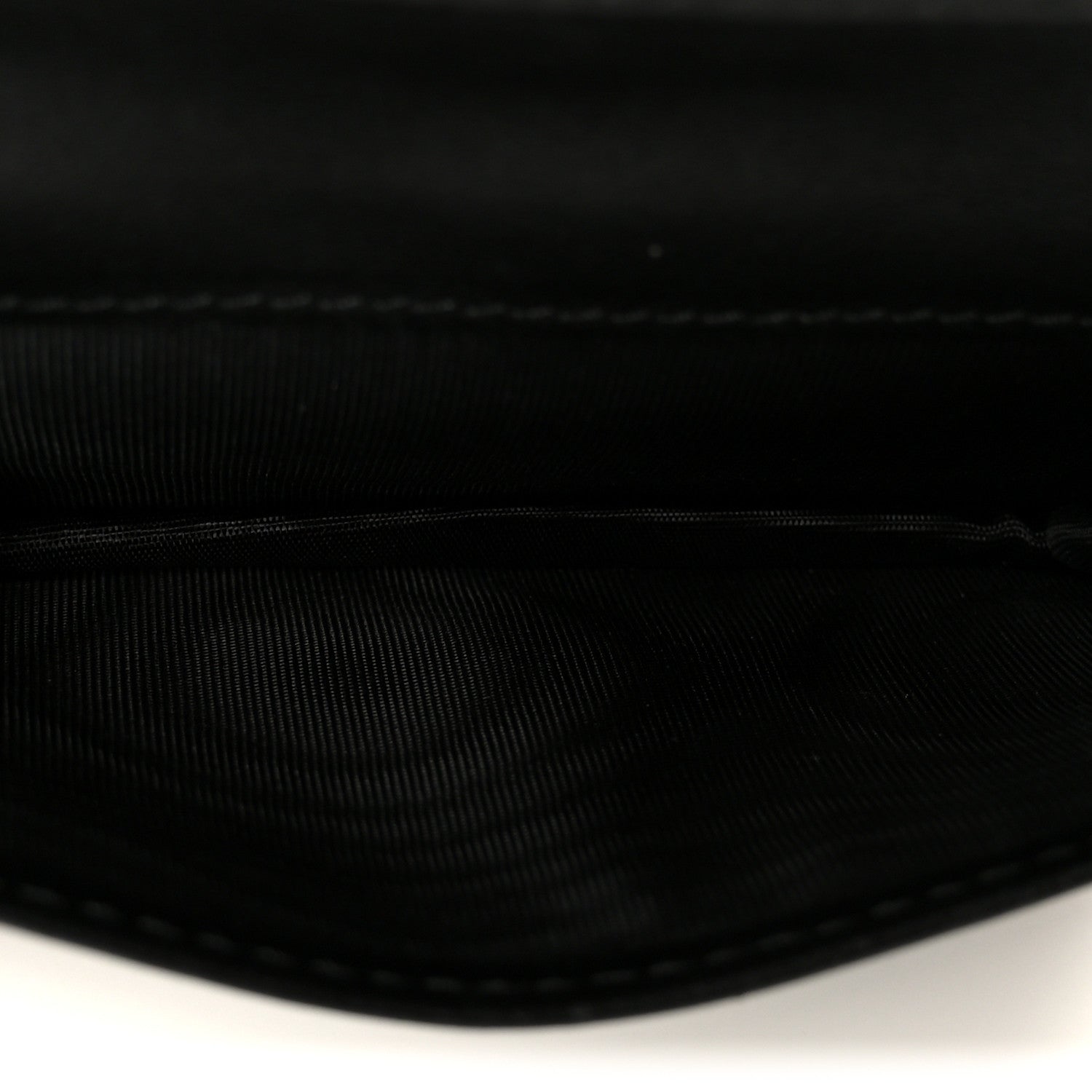 Patent Cannage Small Lady Dior Flap  Holder Black