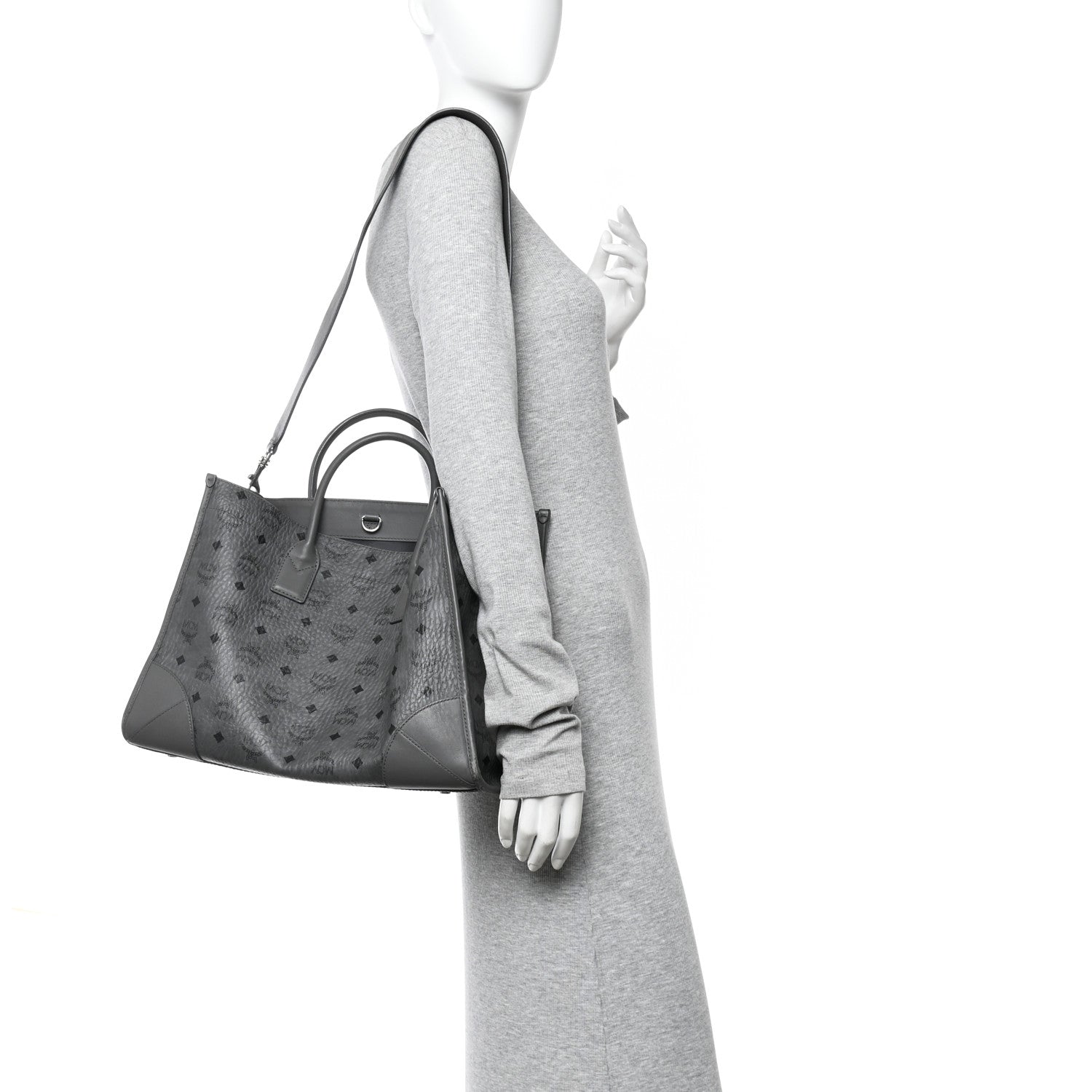 Visetos Large Munchen Tote Grey