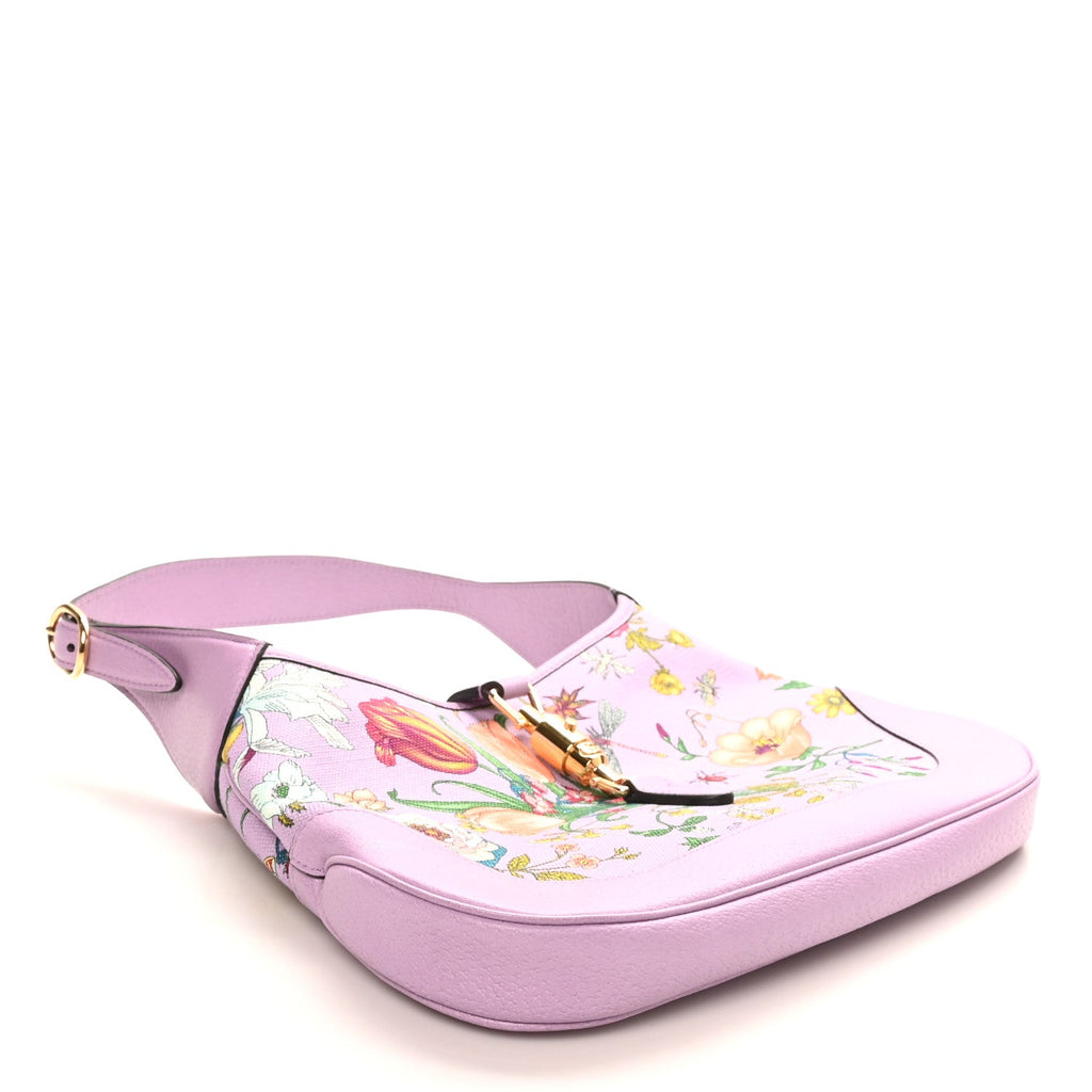 Canvas Flora Medium Jackie Hobo Lilac