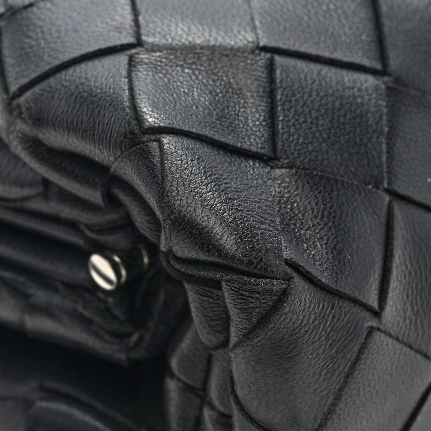 Nappa Intrecciato The Mini Pouch Black