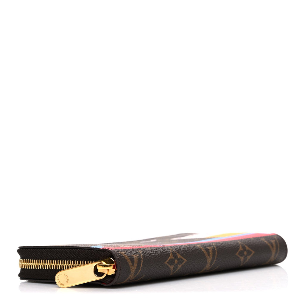 Monogram 2016 Christmas Animation Zippy Wallet Rouge