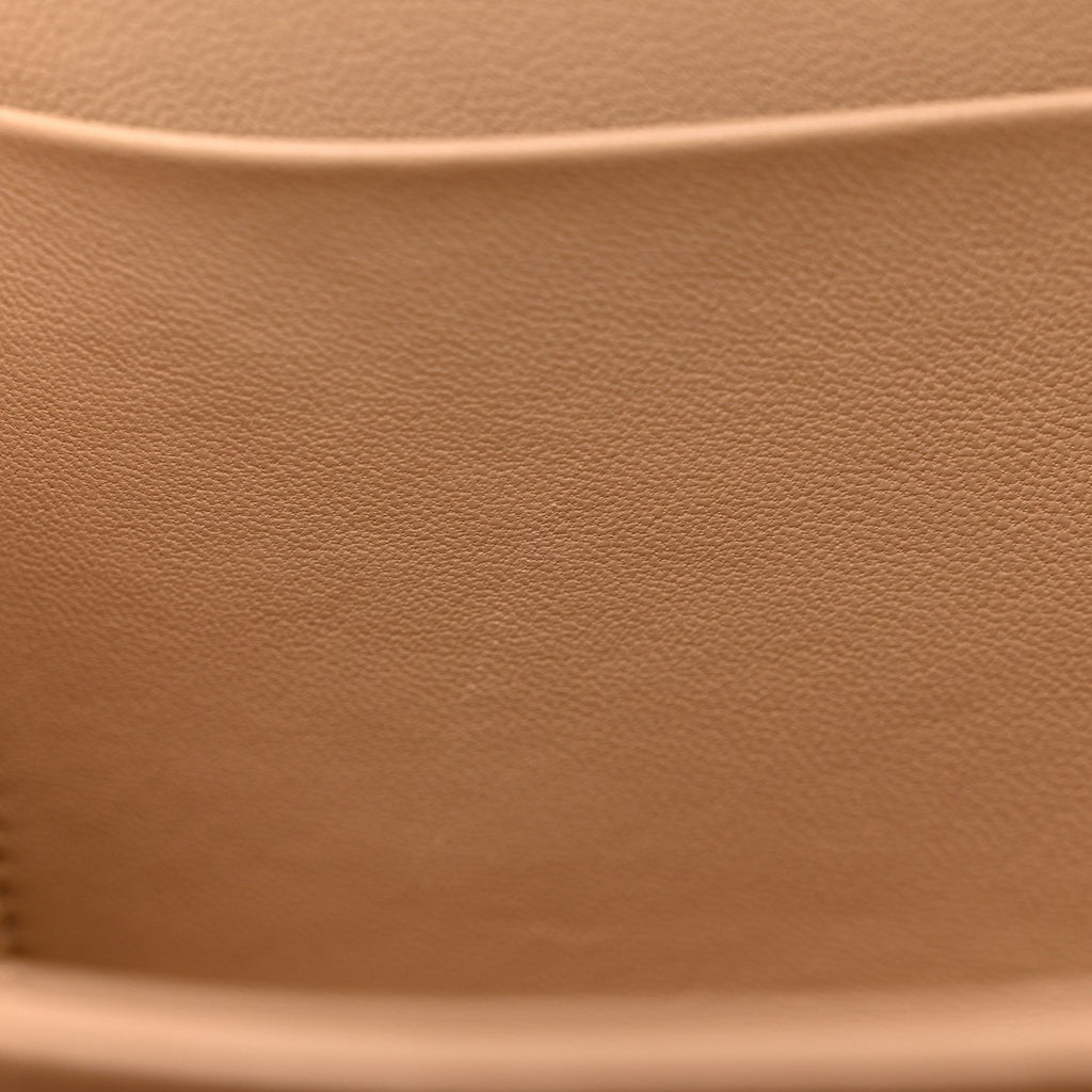Shiny Calfskin Medium Triomphe Nude