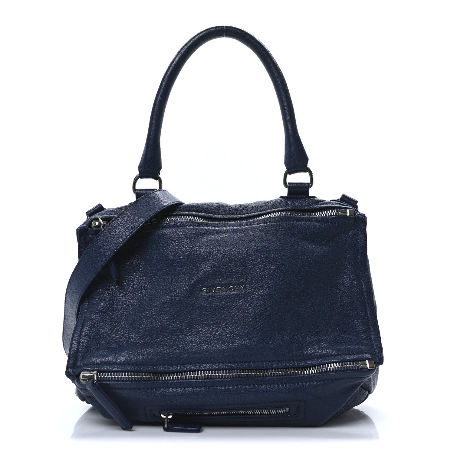 Sugar Goatskin Medium Pandora Deep Blue