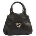 Gucci Top Handle Reins Hobo in Black, Leather