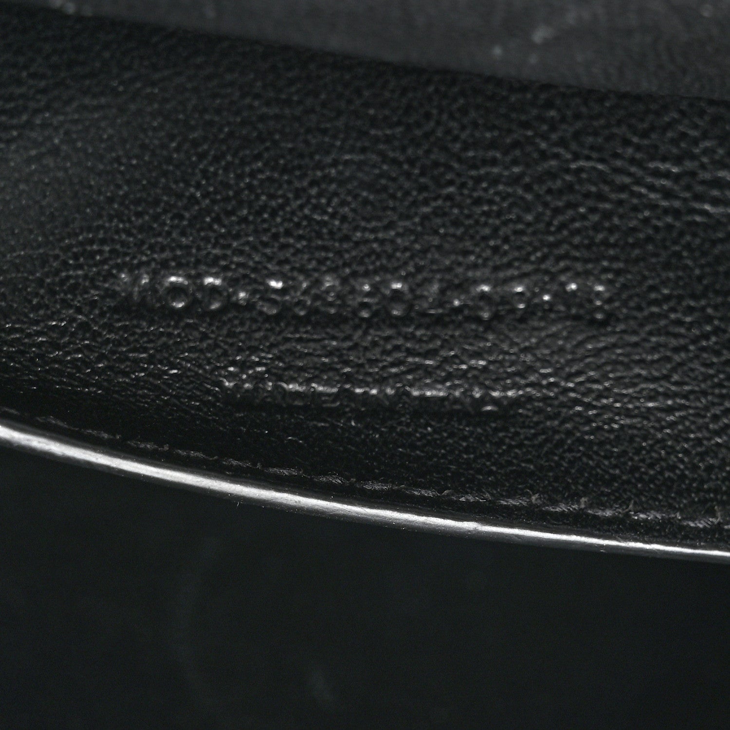 Suede All-Over Monogram Small Le Monogramme Satchel Black