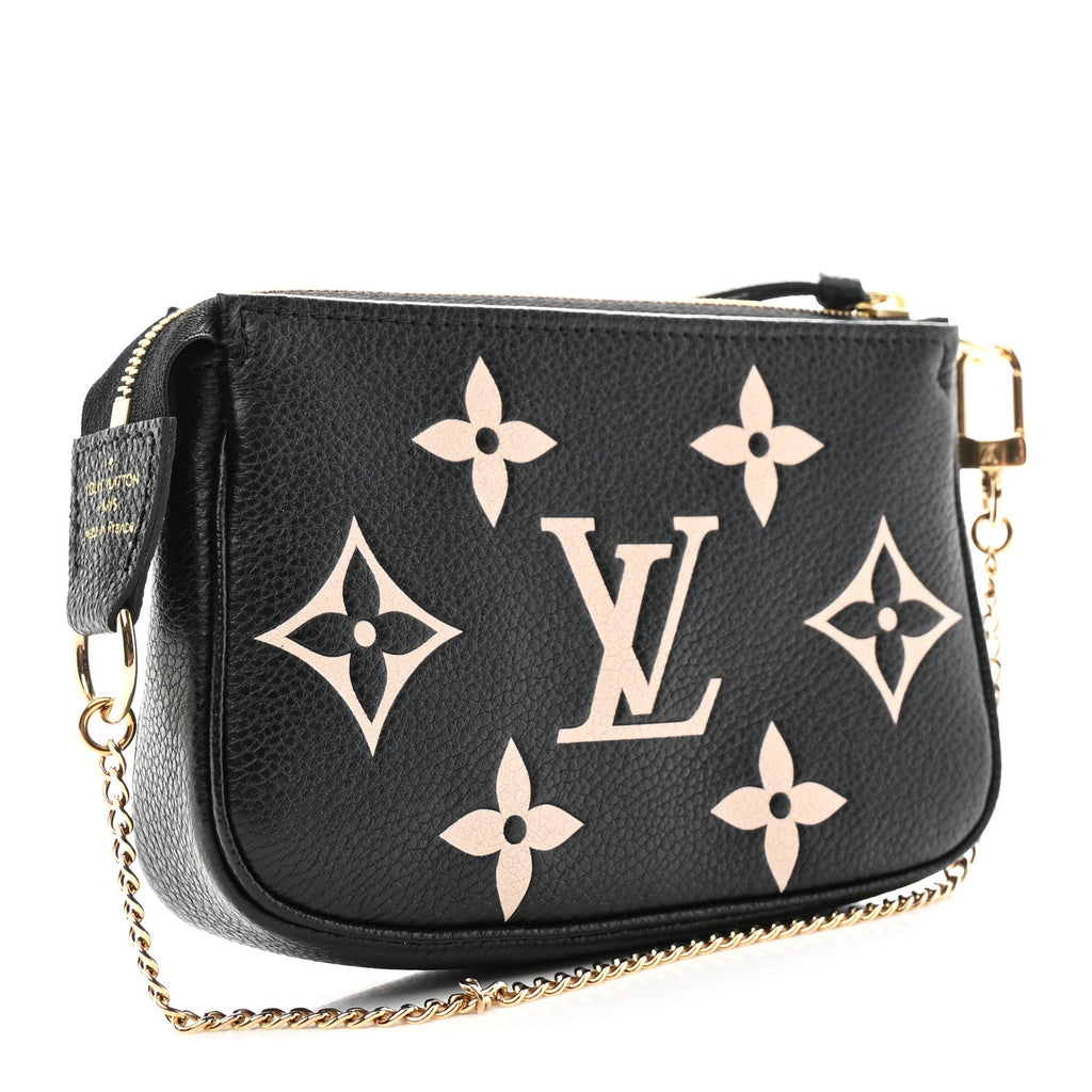 Empreinte Monogram Giant Mini Pochette Accessories Black