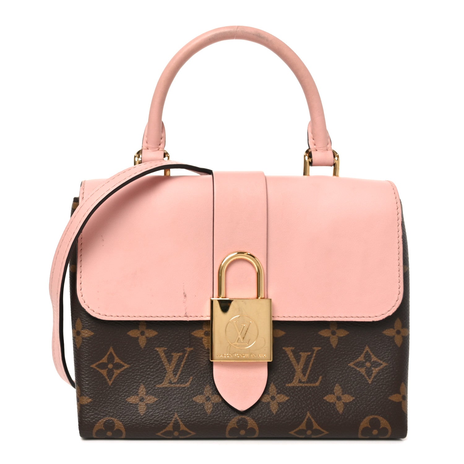 Monogram Locky BB Rose Poudre