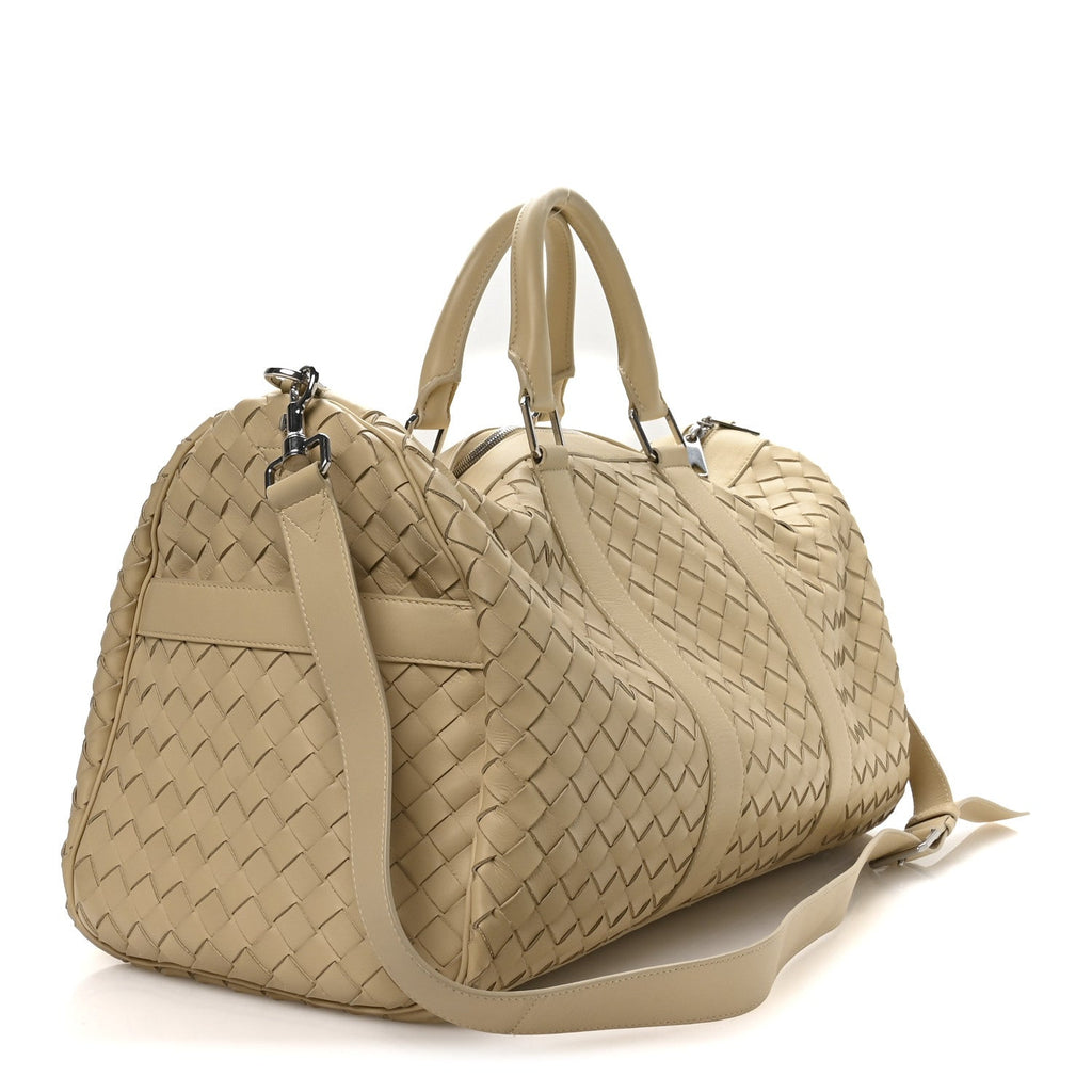 Nappa Intrecciato Large Duffel Porridge