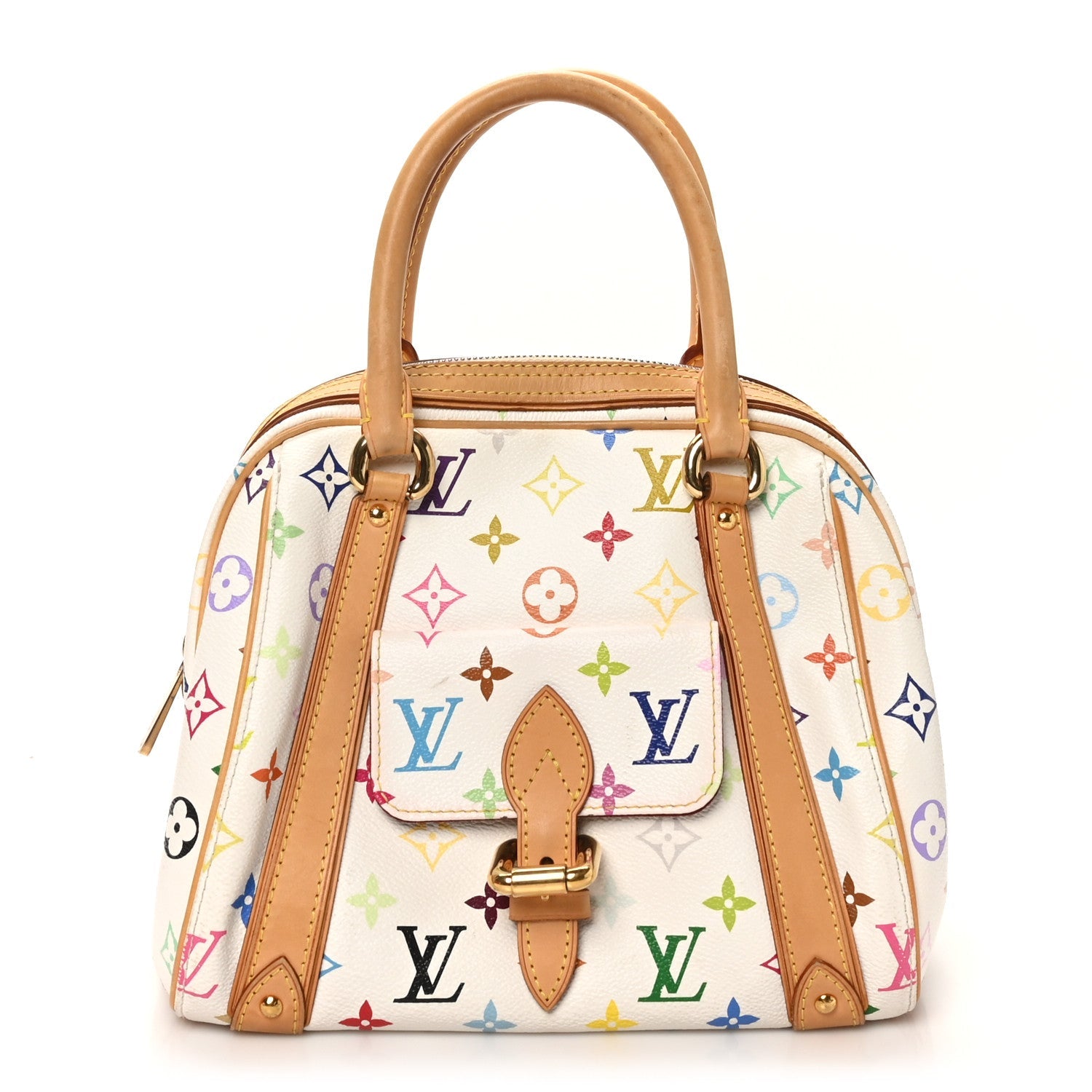 Monogram Multicolor Priscilla White
