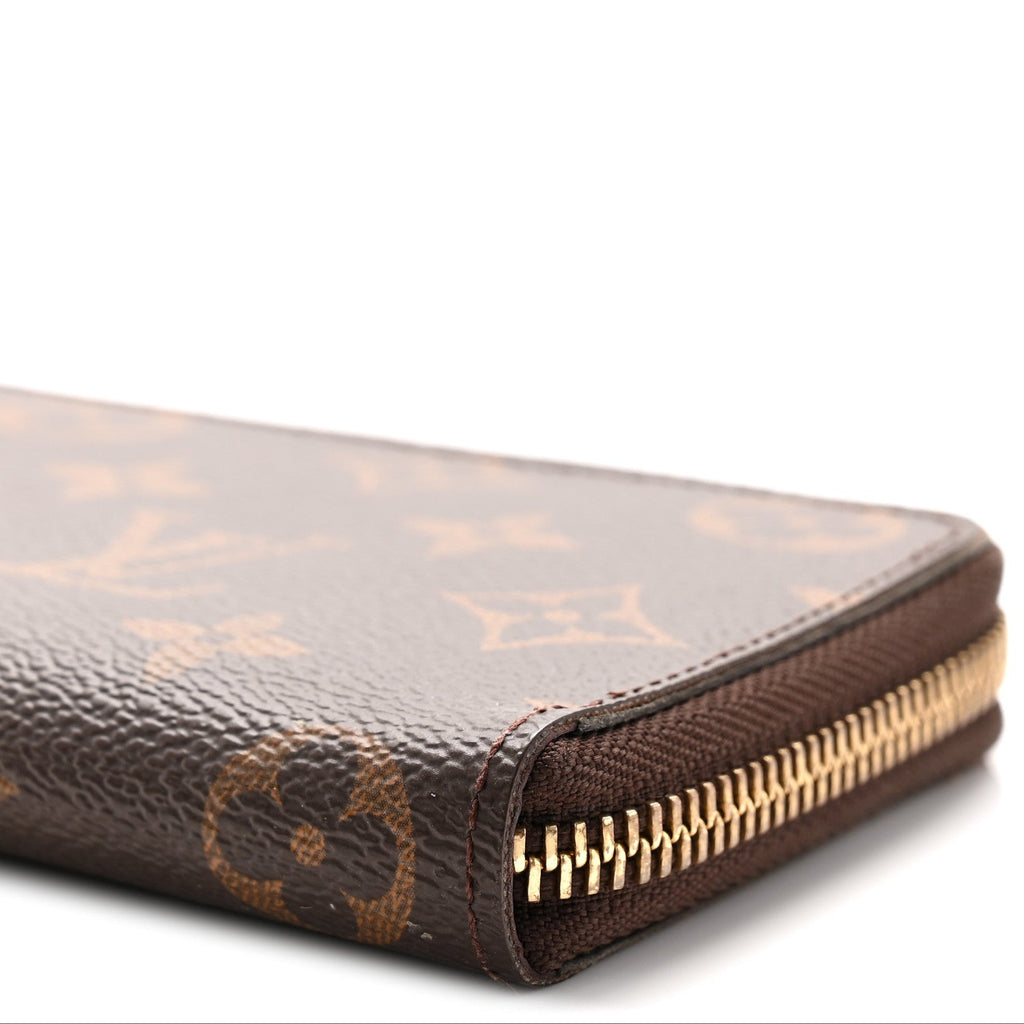 Monogram Clemence Wallet Fuchsia
