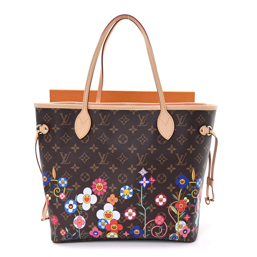 LV X TM Monogram Flowers Neverfull MM