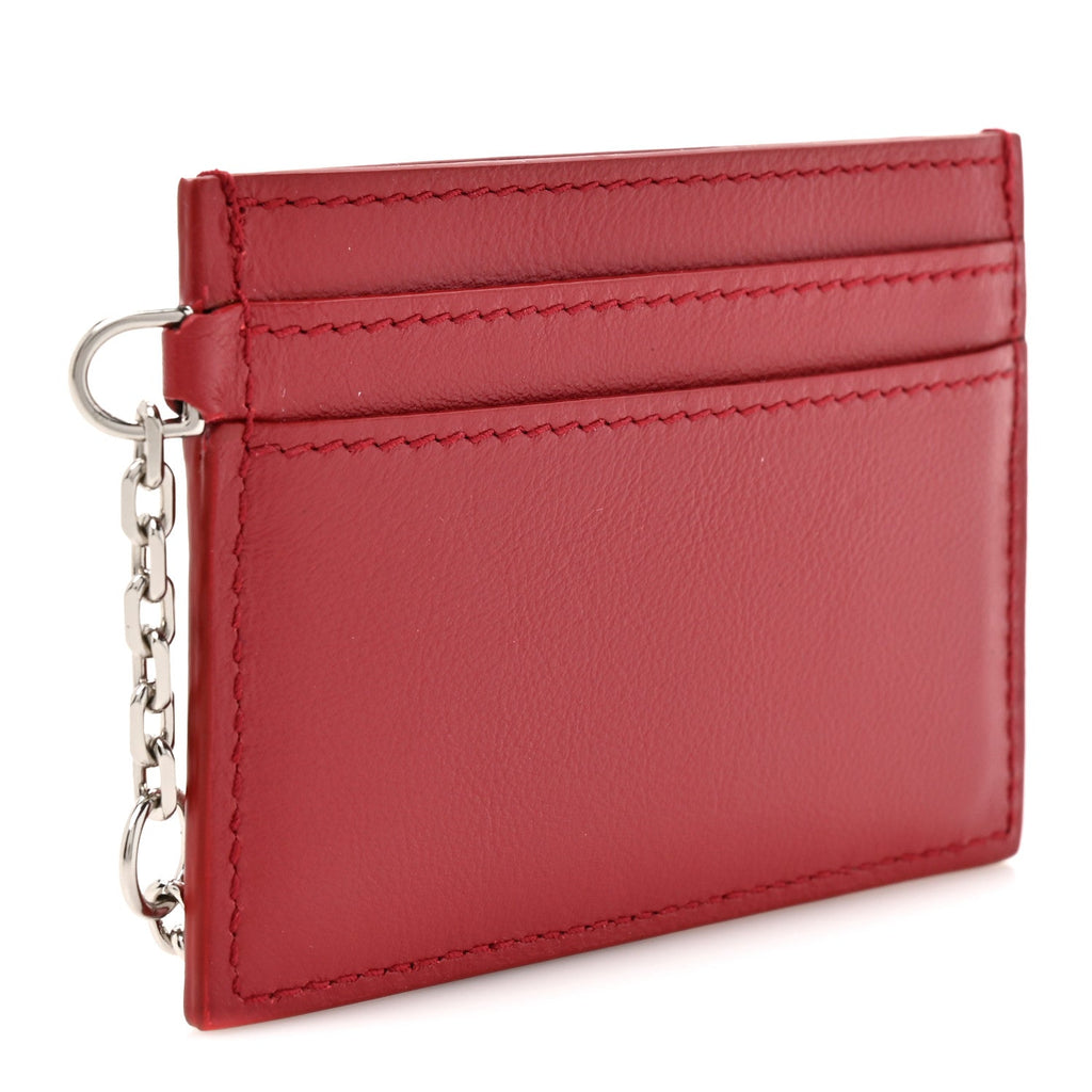Calfskin Sling  Holder Red