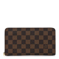 Damier Ebene Porte-Monnaie Zippe Zippy Wallet