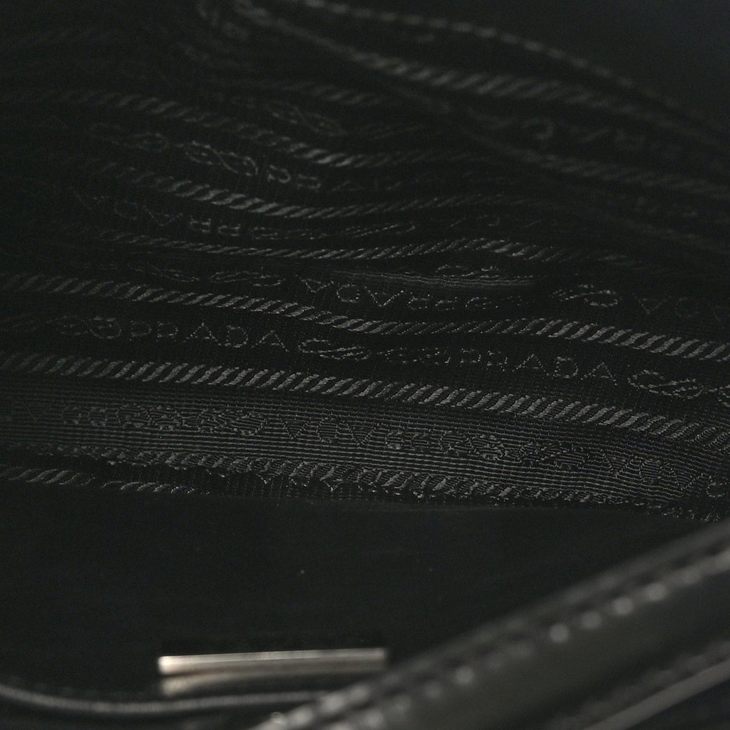 Spazzolato Cleo Shoulder Bag Black