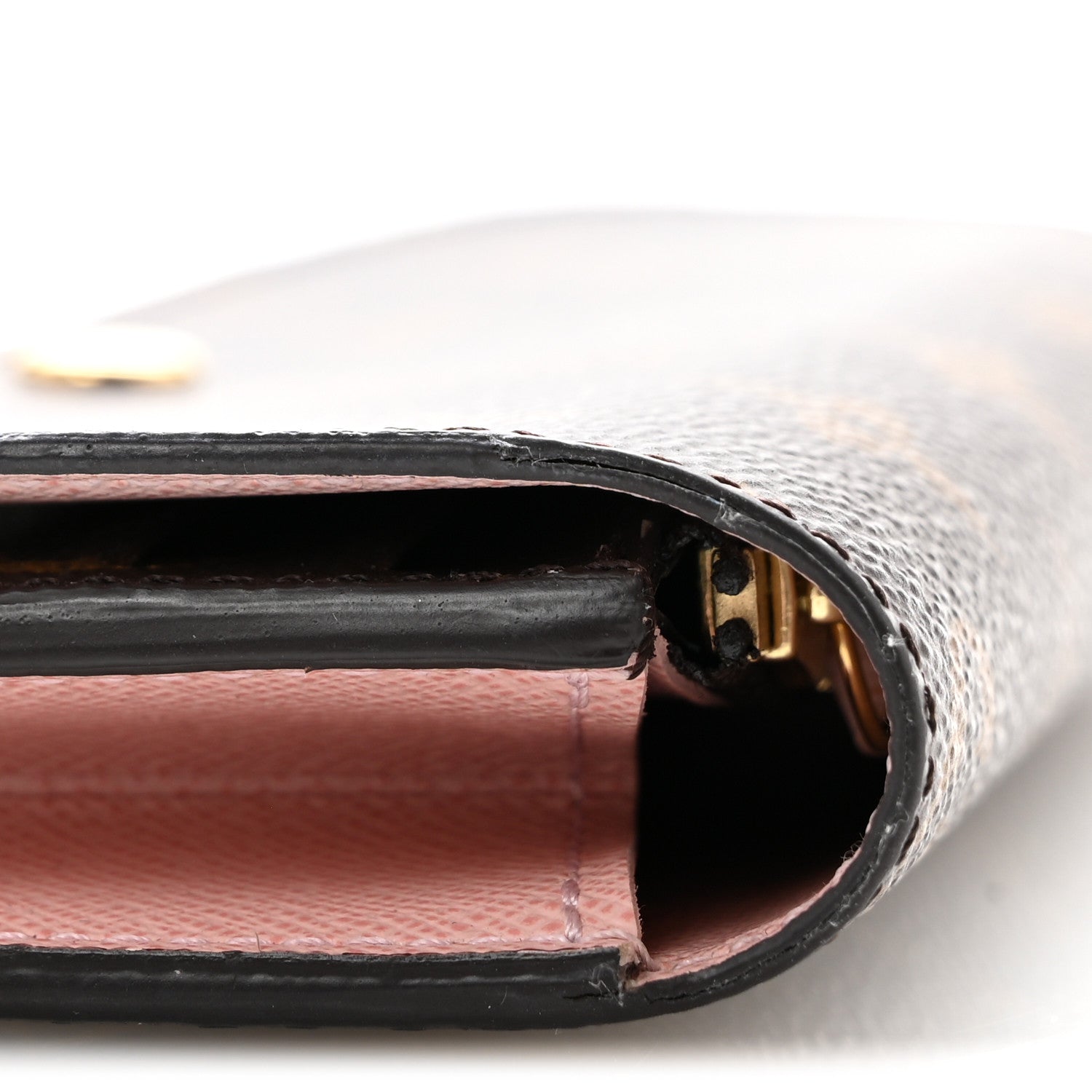 Monogram Emilie Wallet Rose Ballerine