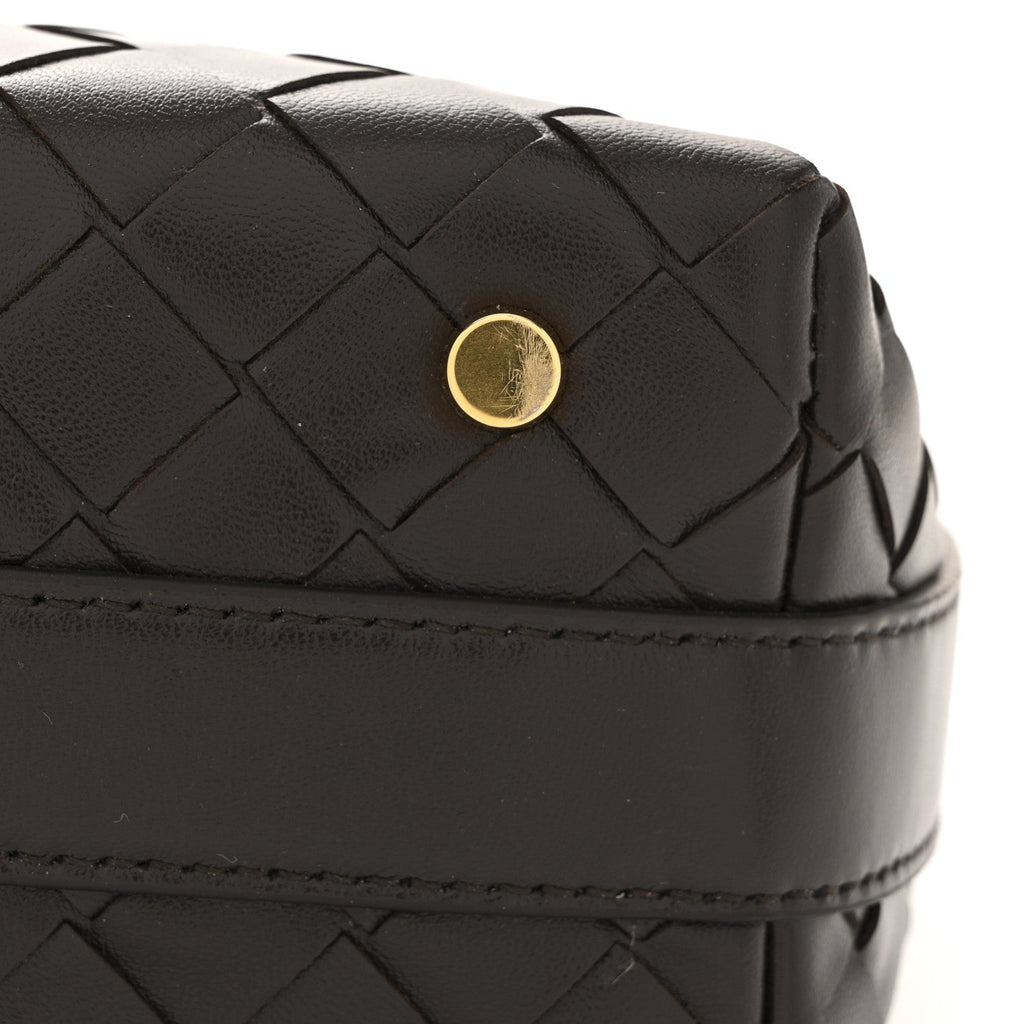 Calfskin Intrecciato Mini Wallace Fondant