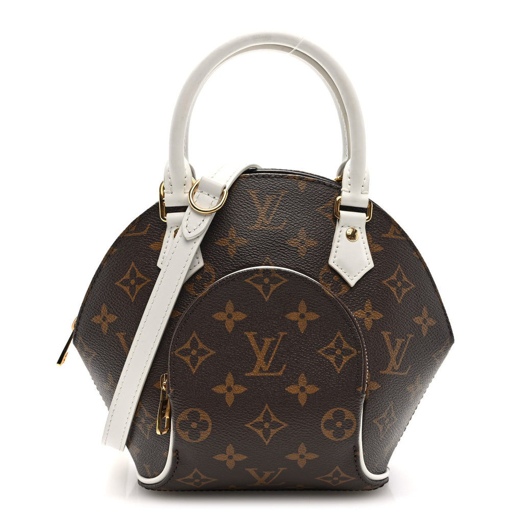 Monogram LV Match Ellipse BB White