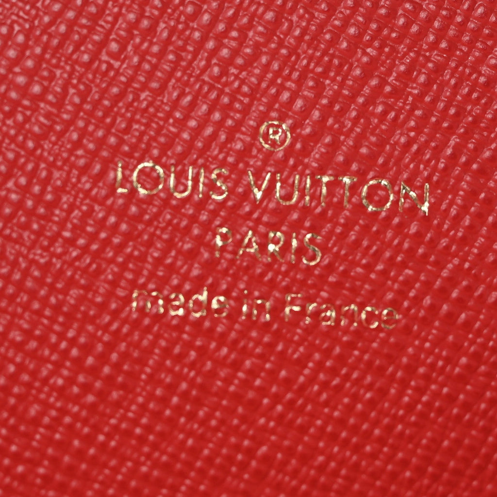 Monogram OnTheGo East West Round Coin Purse Red