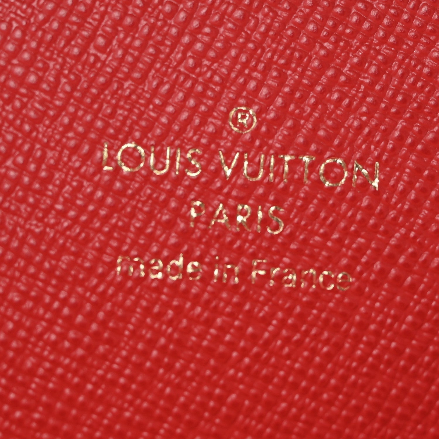 Monogram OnTheGo East West Round Coin Purse Red