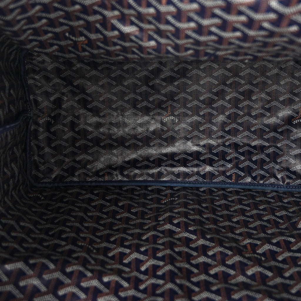 Goyardine Reversible Anjou GM Navy