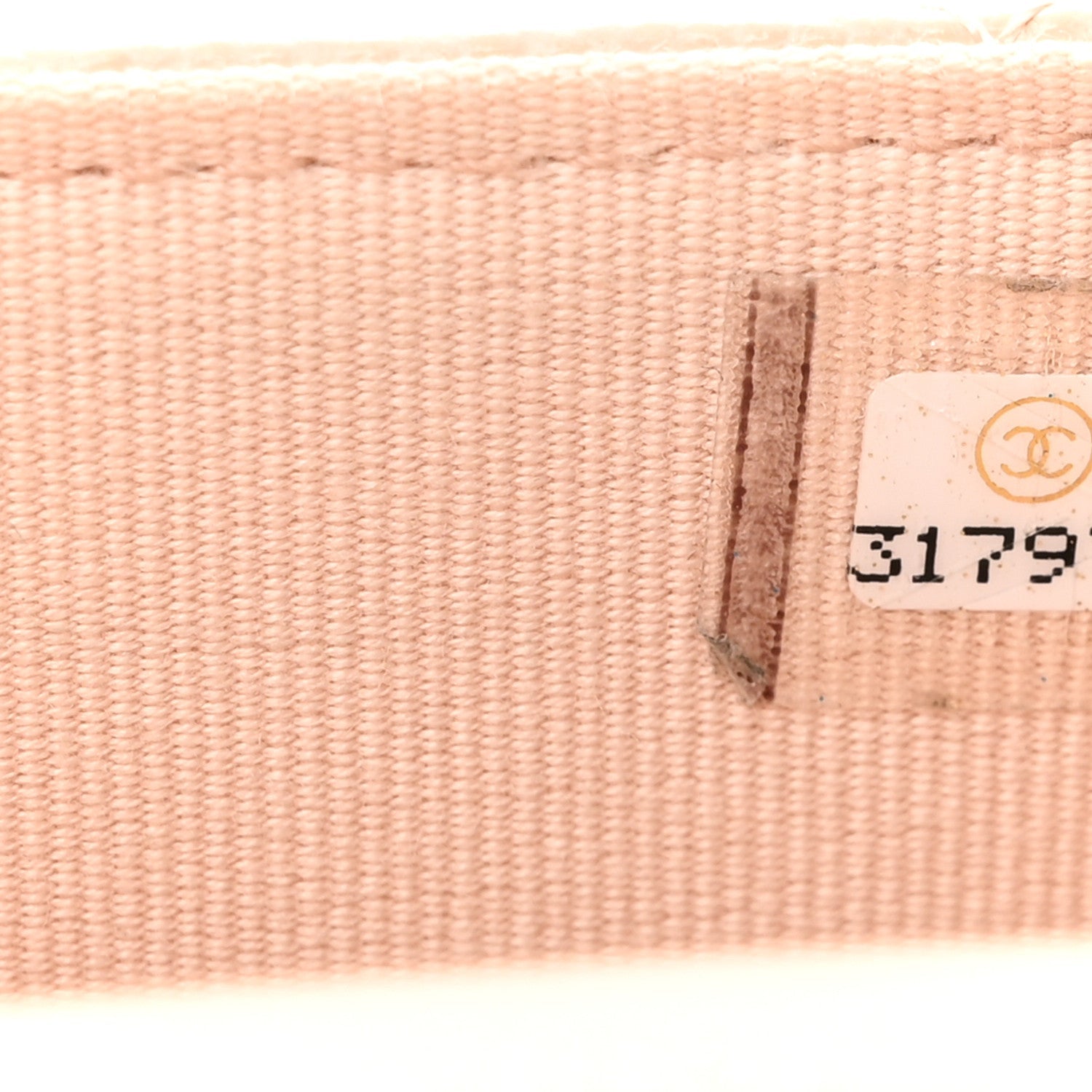 Caviar Quilted Mini Clutch With Chain Light Beige