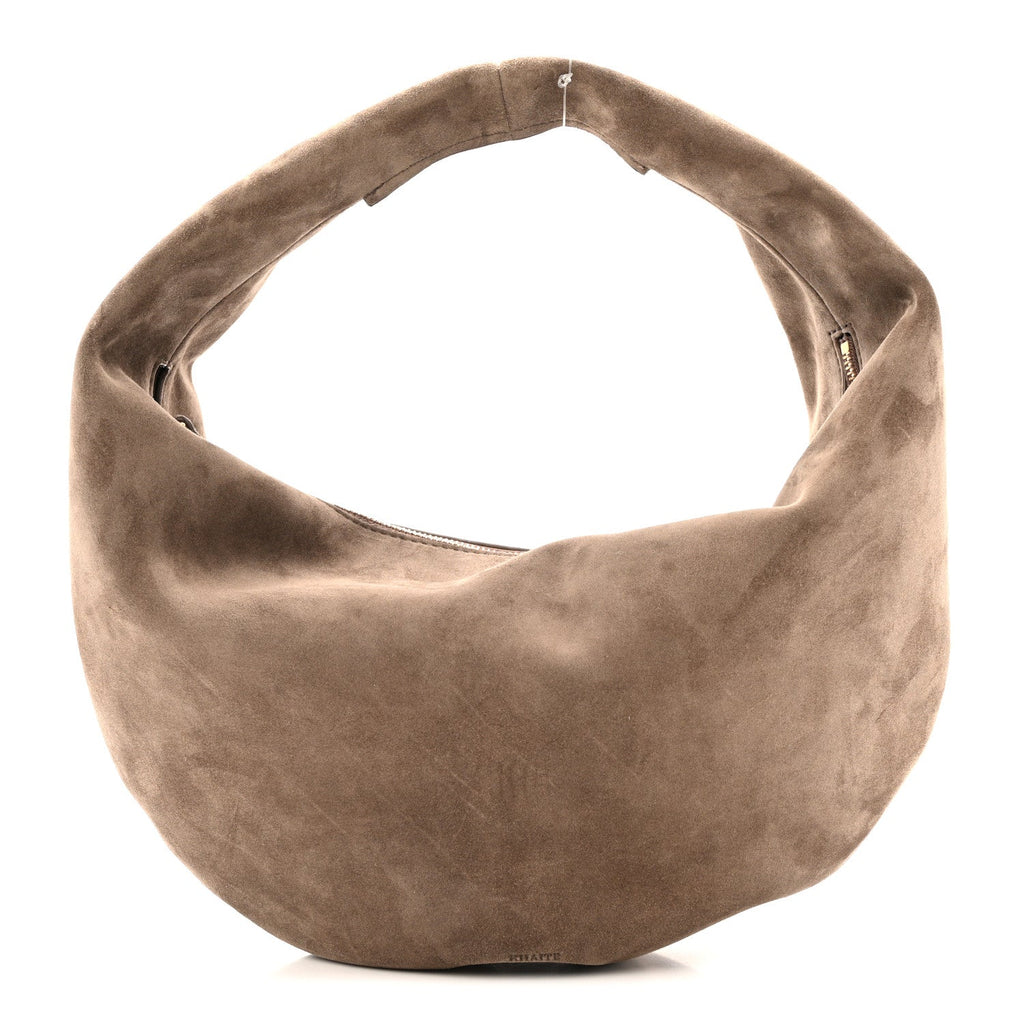 Suede Calfskin Medium Olivia Hobo Toffee
