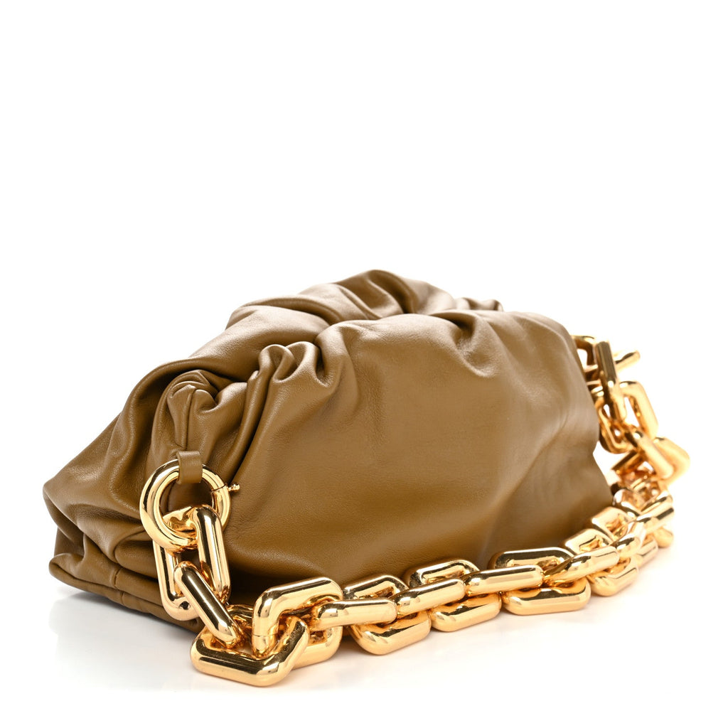 Calfskin The Pouch Chain Teak