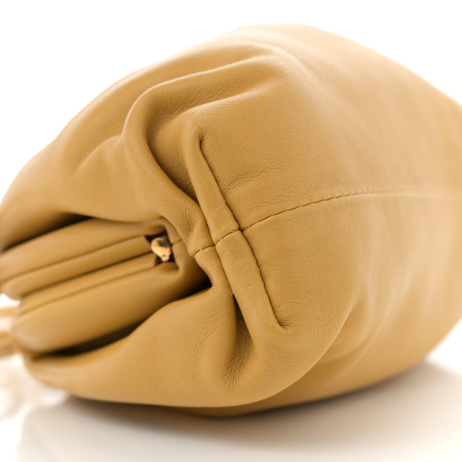Butter Calfskin The Mini Pouch Butterscotch