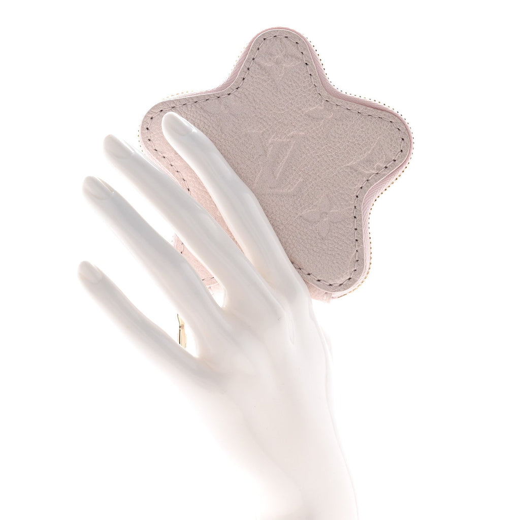 Empreinte Monogram Spark Coin Purse Snowy Pearl